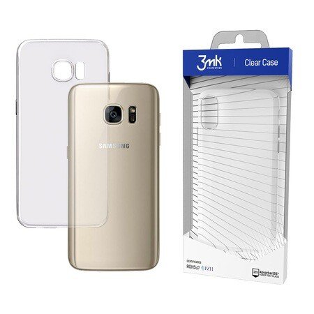 Husa Personalizata 3MK pentru Samsung Galaxy S7 Edge Transparent thumb