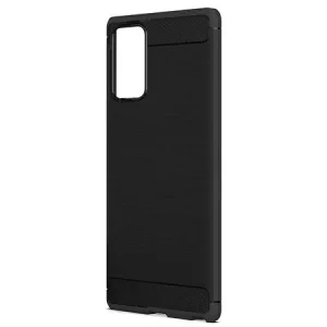 Husa Cover Silicon Carbon Alot pentru Samsung Galaxy Note 20 Negru