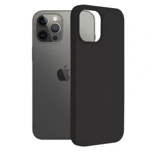 Husa Cover Silicon pentru iPhone 12 Pro Max Bulk Negru