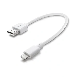 Cellularline 0.15m USB - Lightning 0,15 m Alb