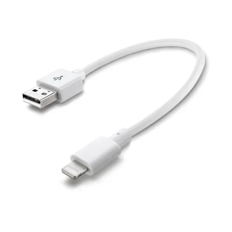 Cellularline 0.15m USB - Lightning 0,15 m Alb
