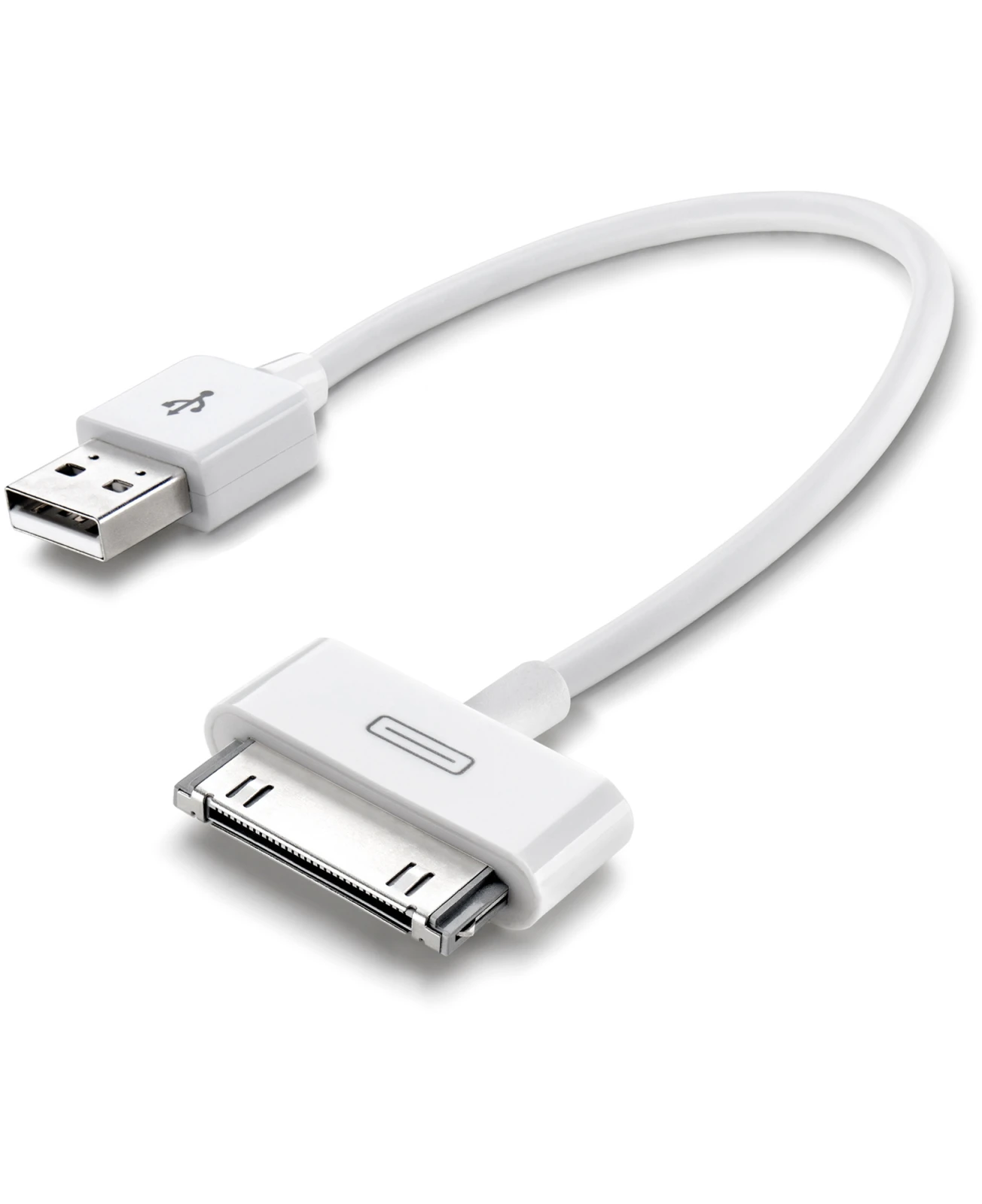 Cellularline 0.15m, USB/30-pin cabluri USB 0,15 m USB 2.0 USB A Alb thumb