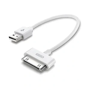 Cellularline 0.15m, USB/30-pin cabluri USB 0,15 m USB 2.0 USB A Alb