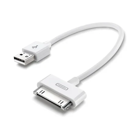 Cellularline 0.15m, USB/30-pin cabluri USB 0,15 m USB 2.0 USB A Alb
