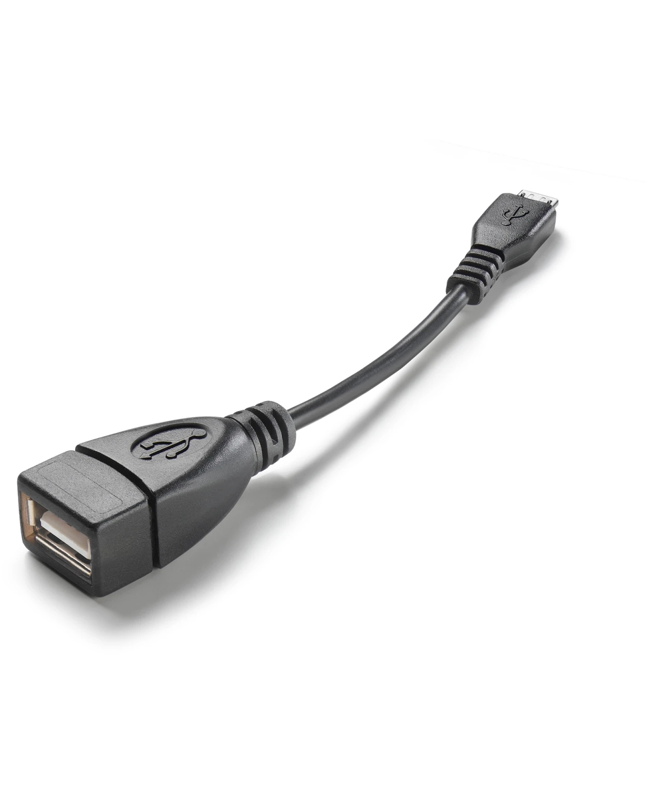 Cellularline 35314 cabluri USB 0,15 m USB 2.0 Micro-USB B USB A Negru thumb