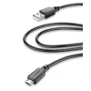 Cellularline 35665 cabluri USB 2 m USB 2.0 USB A Micro-USB B Negru