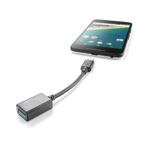 Cellularline 37478 cabluri USB USB C USB A Negru