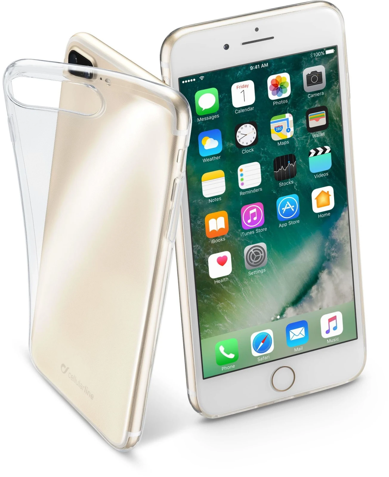 Cellularline 37772 carcasa pentru telefon mobil 14 cm (5.5") Coperta Transparente thumb