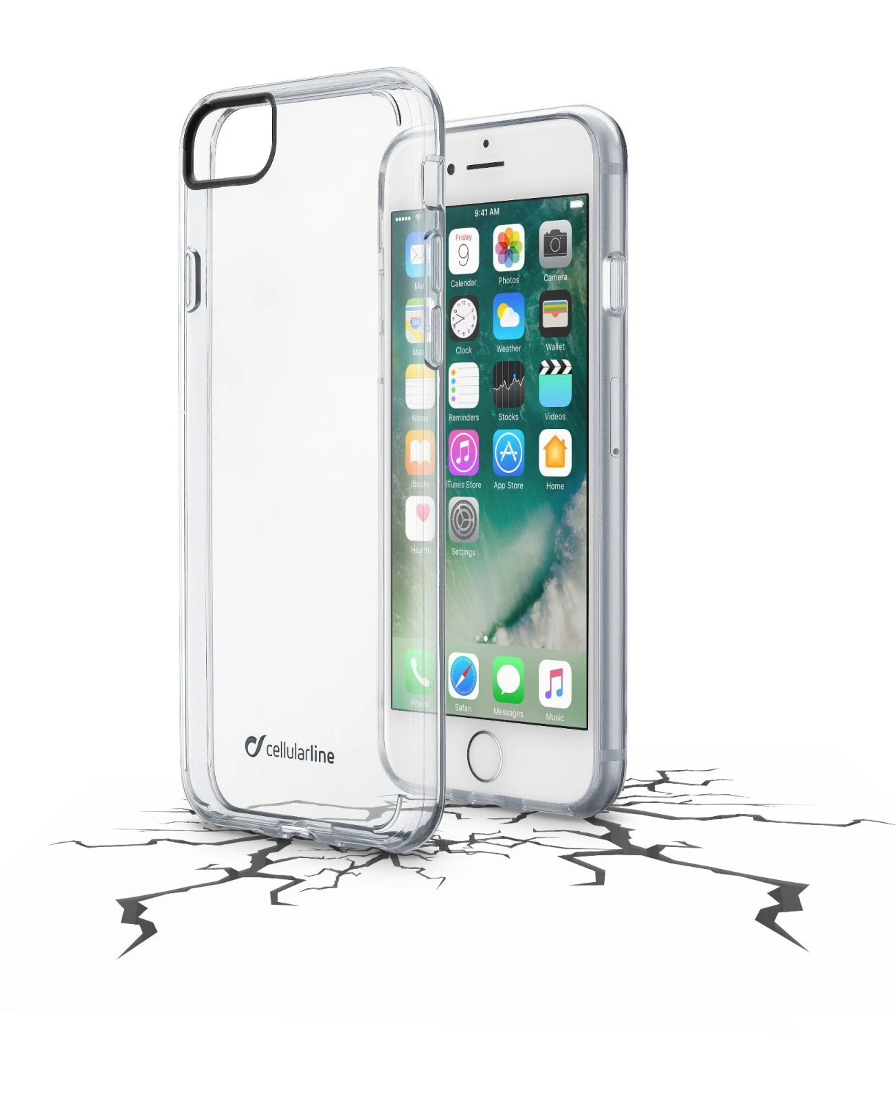 Cellularline 37781 carcasa pentru telefon mobil 11,9 cm (4.7") Coperta Transparente thumb