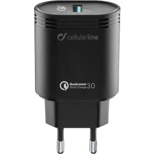 Cellularline ACHHUUSBQCK incarcatoare pentru dispozitive mobile Universala Negru AC De interior