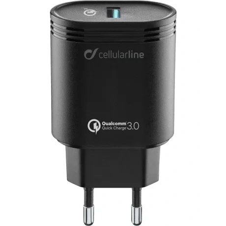 Cellularline ACHHUUSBQCK incarcatoare pentru dispozitive mobile Universala Negru AC De interior