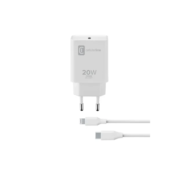 Cellularline ACHIPDKITC2LMFI20 Universala Alb AC De interior