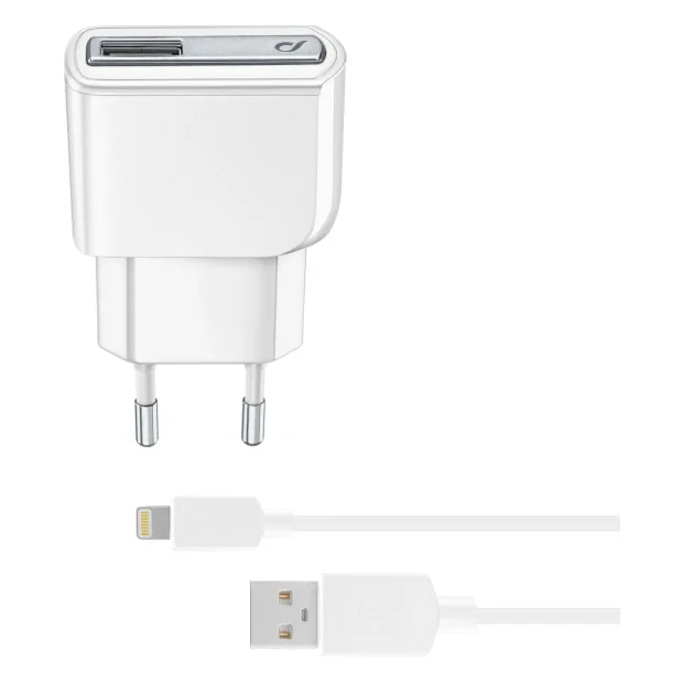 Cellularline ACHKIT10WMFIIPADW incarcatoare pentru dispozitive mobile Universala Alb AC De interior