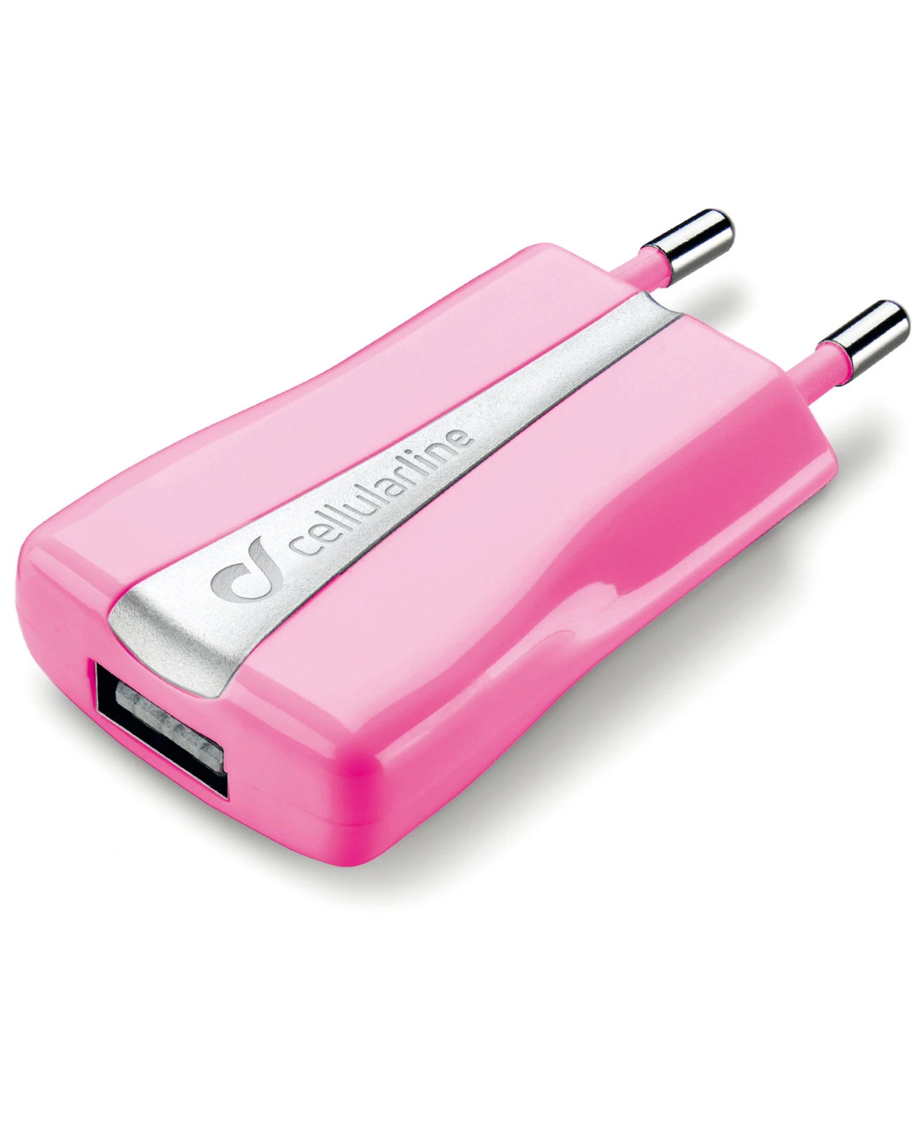 Cellularline ACHUSBCOMPACTCP incarcatoare pentru dispozitive mobile Universala Roz AC De interior thumb