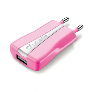 Cellularline ACHUSBCOMPACTCP incarcatoare pentru dispozitive mobile Universala Roz AC De interior