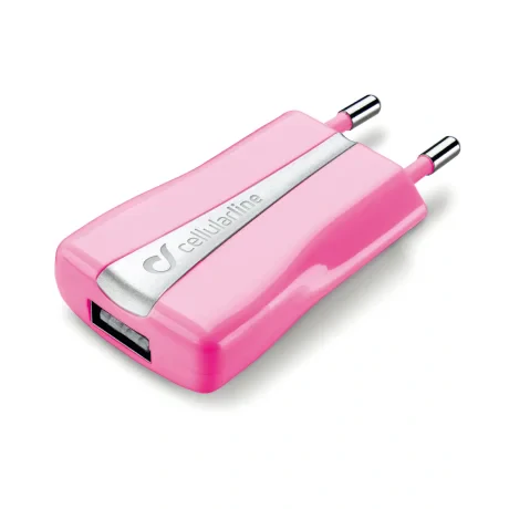 Cellularline ACHUSBCOMPACTCP incarcatoare pentru dispozitive mobile Universala Roz AC De interior