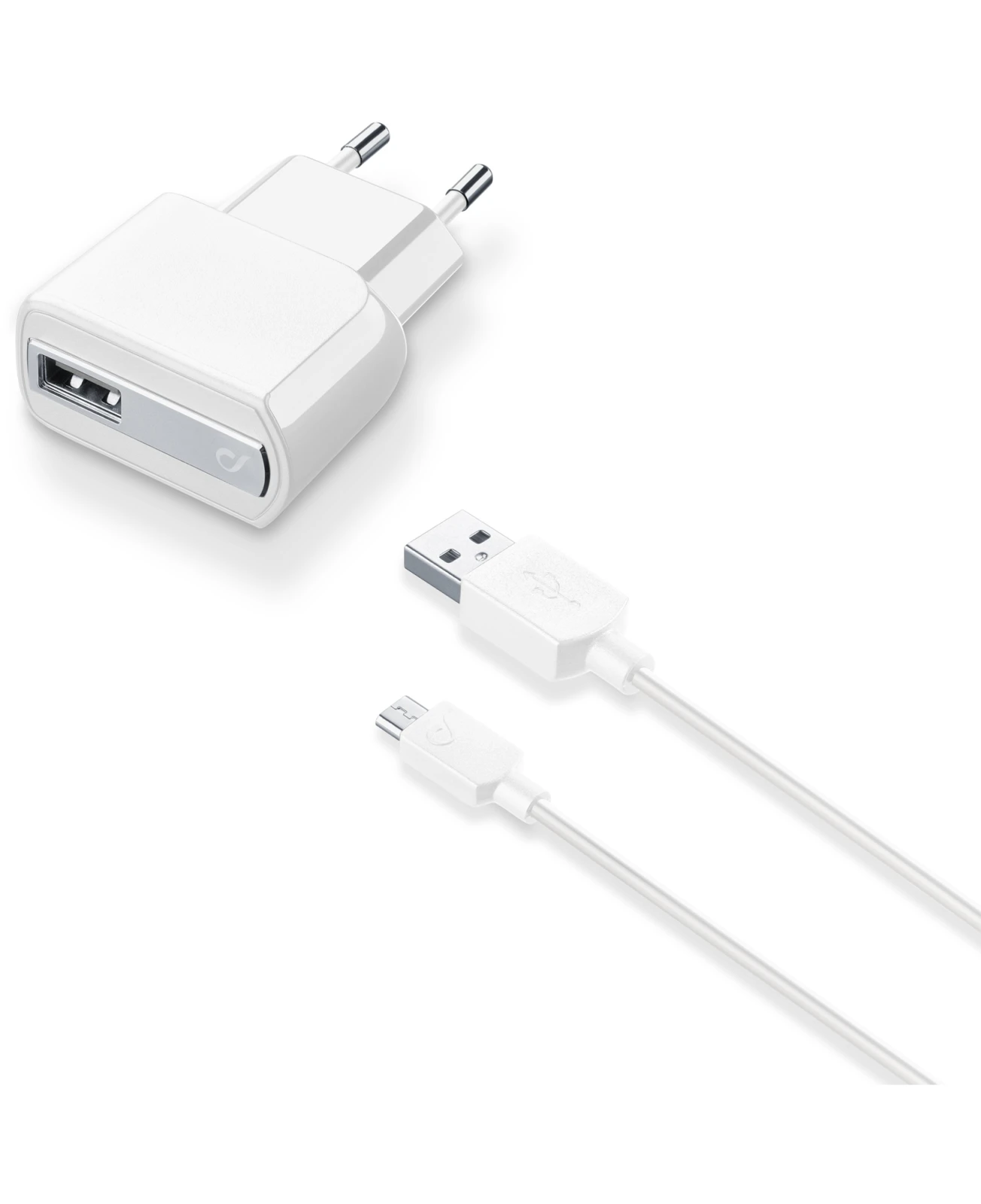 Cellularline ACHUSBMUSB2AW incarcatoare pentru dispozitive mobile Smartphone, Tableta Alb AC De interior thumb