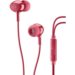 Cellularline Acoustic Casti Prin cablu In ureche Rosu