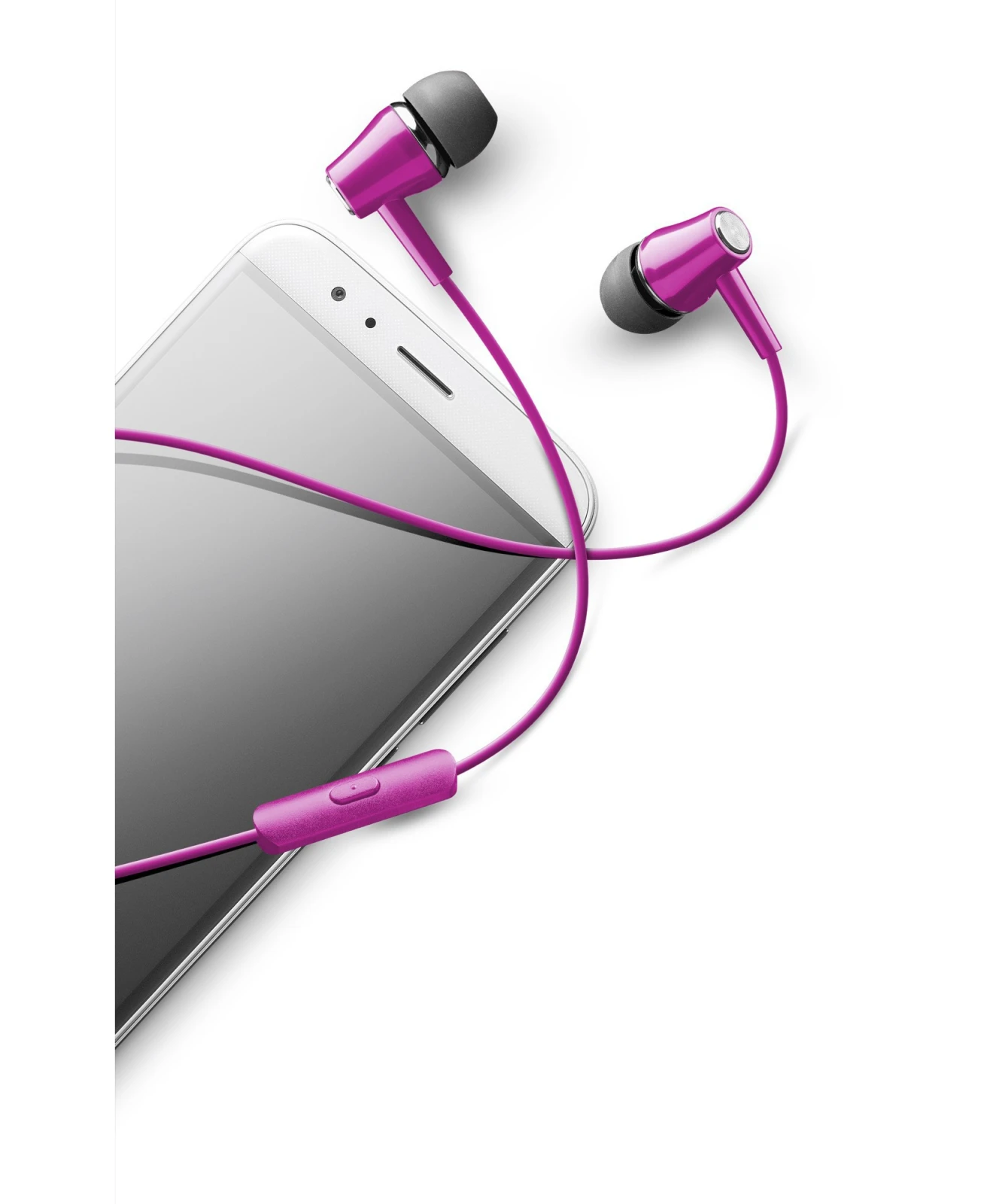 Cellularline AUINEARP casca audio & casca cu microfon Casti Prin cablu In ureche Roz thumb