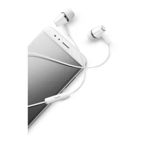 Cellularline AUINEARW casca audio &amp; casca cu microfon Casti Prin cablu In ureche Apeluri/Muzica Alb