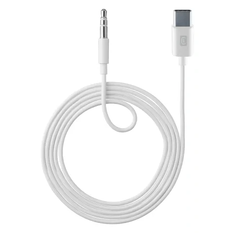 Cellularline AUX MUSIC CABLE TYPE-C USB Type-C 3.5mm Alb