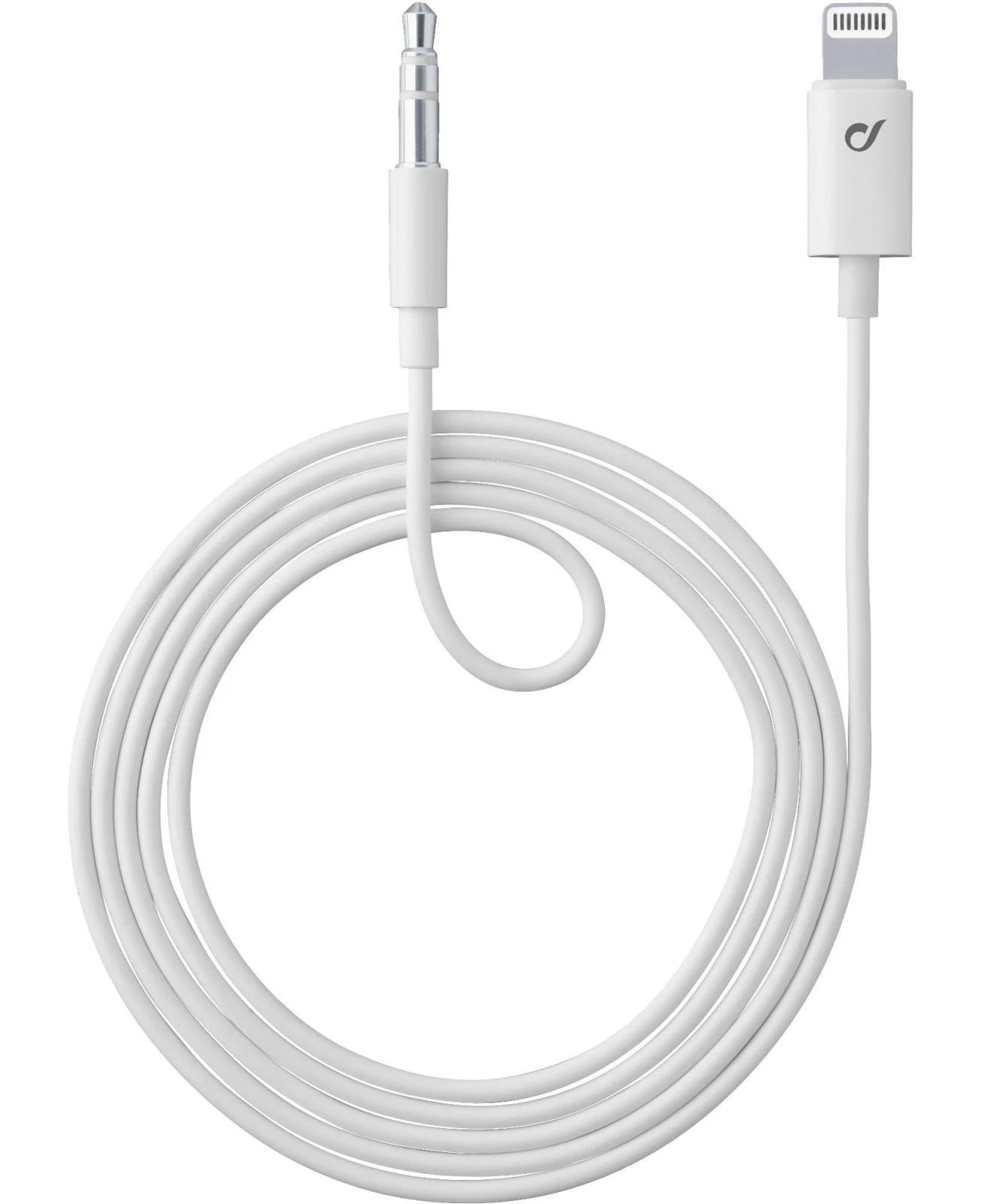 Cellularline AUXMUSICMFIW cablu Lightning Alb thumb