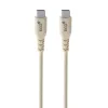 Cellularline Become Eco cabluri USB 1,2 m USB C Bej