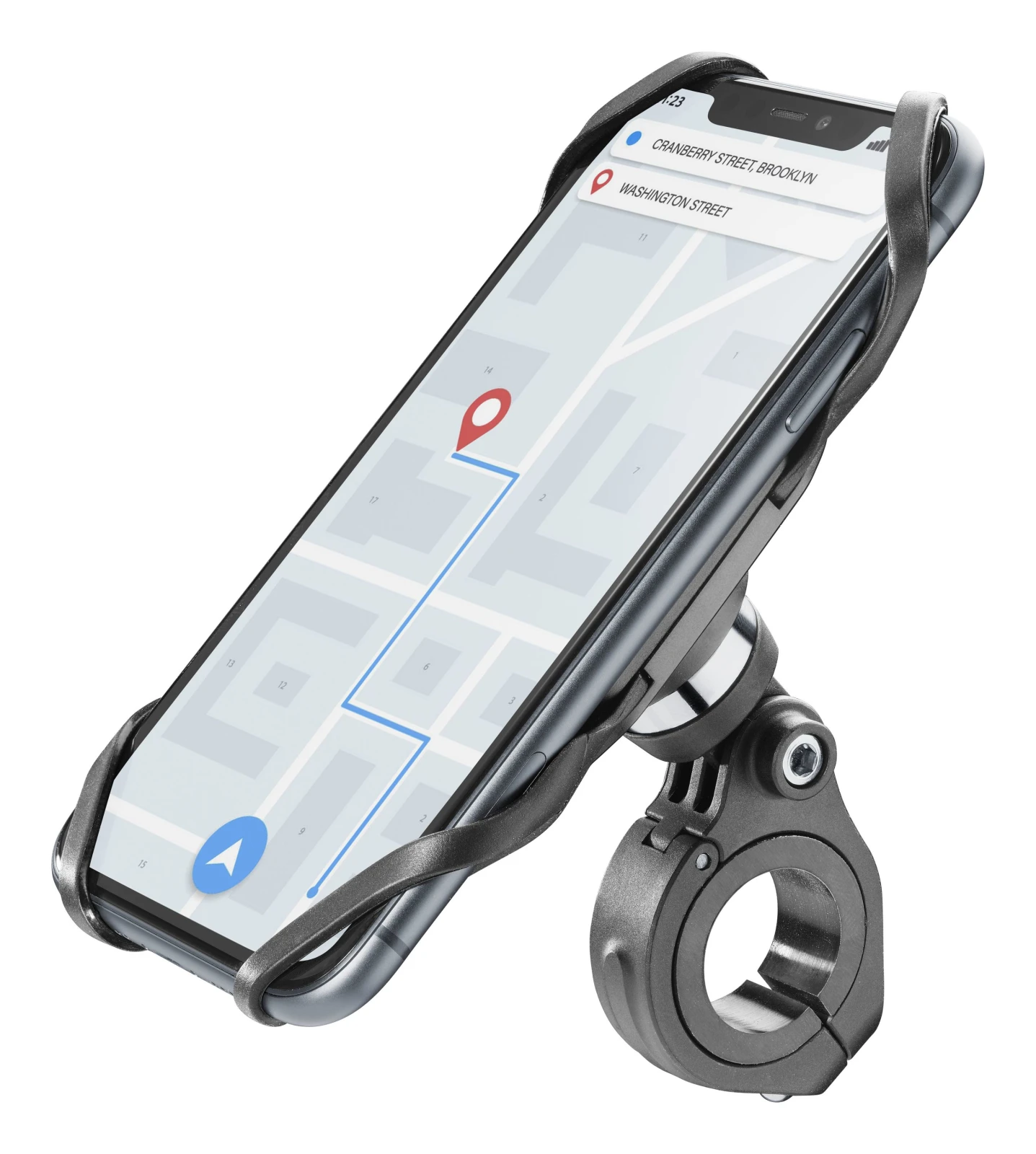 Cellularline BIKEHOLDERPROK suporturi Suport pasiv Telefon/Smartphone mobil Negru thumb