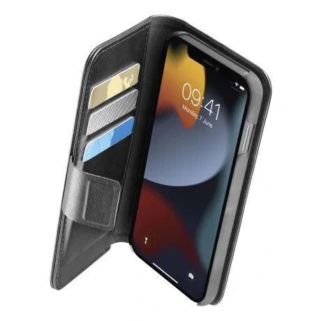Cellularline Book Agenda carcasa pentru telefon mobil 15,5 cm (6.1&quot;) Tip coperta Negru