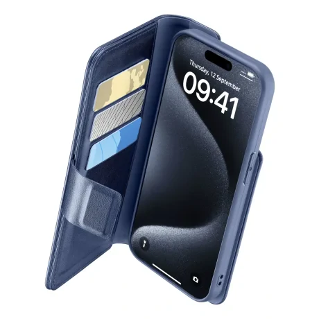 Cellularline Book Agenda carcasa pentru telefon mobil 17 cm (6.7&quot;) Tip coperta Albastru