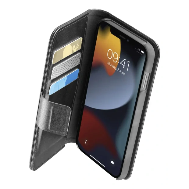 Cellularline Book Agenda carcasa pentru telefon mobil 17 cm (6.7&quot;) Tip coperta Negru