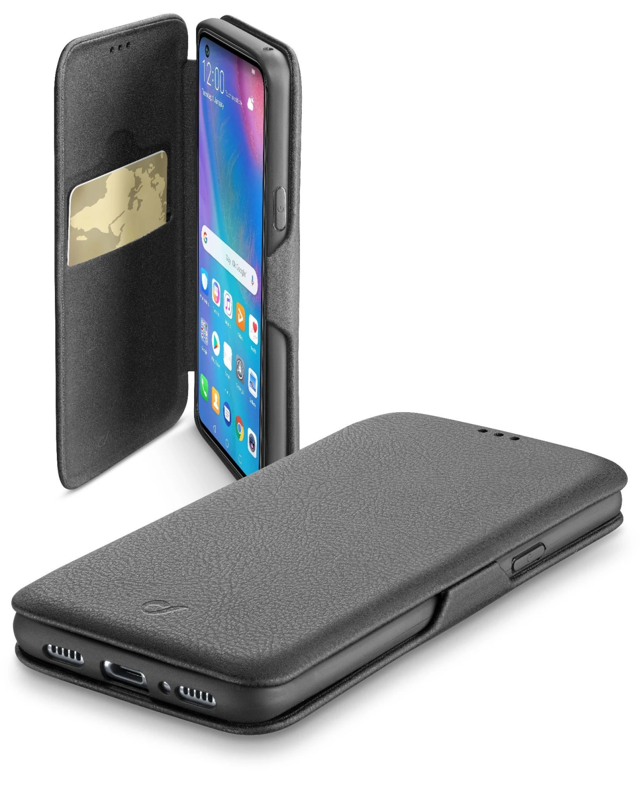 Cellularline Book Clutch carcasa pentru telefon mobil 15,2 cm (6") Carcasa tip flip Negru thumb