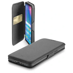 Cellularline Book Clutch carcasa pentru telefon mobil 15,2 cm (6&quot;) Carcasa tip flip Negru