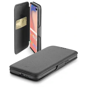 Cellularline Book Clutch carcasa pentru telefon mobil 16,3 cm (6.4&quot;) Carcasa tip flip Negru