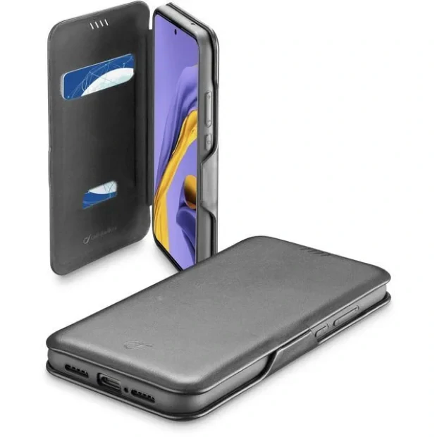 Cellularline BOOKCLU2GALA51K carcasa pentru telefon mobil 16,5 cm (6.5&quot;) Carcasa tip portmoneu Negru