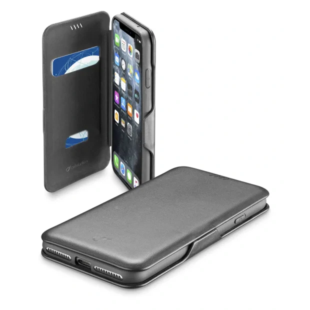 Cellularline BOOKCLU2IPHXI carcasa pentru telefon mobil 14,7 cm (5.8&quot;) Carcasa tip flip Negru