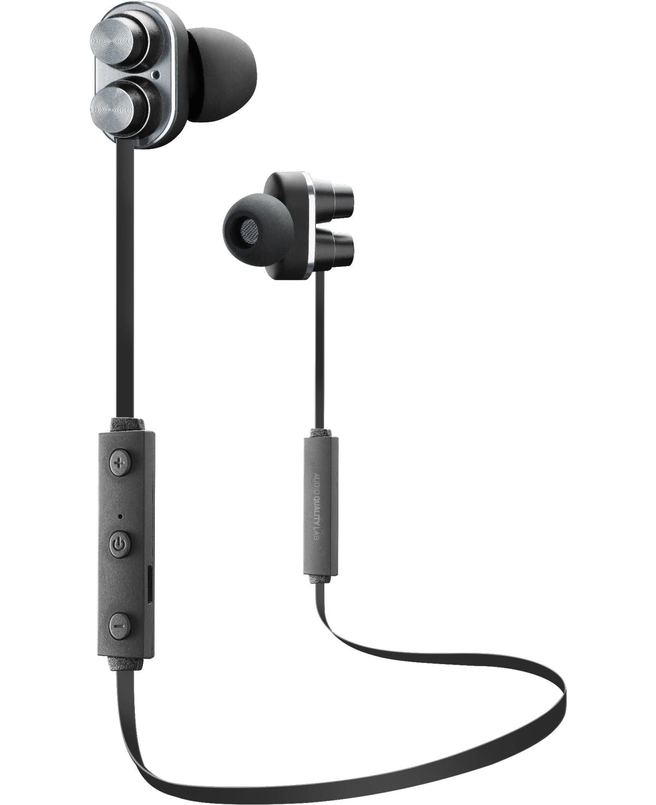 Cellularline BTDUETK casca audio & casca cu microfon Casti Fara fir In ureche Bluetooth Negru thumb