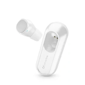 Cellularline BTPOWERMINI Casti True Wireless Stereo (TWS) In ureche Apeluri/Muzica Bluetooth Alb