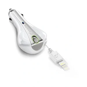 Cellularline CBRARMFIIPH5W incarcatoare pentru dispozitive mobile MP3, MP4, Smartphone Argint, Alb Bricheta electrica de bord Auto