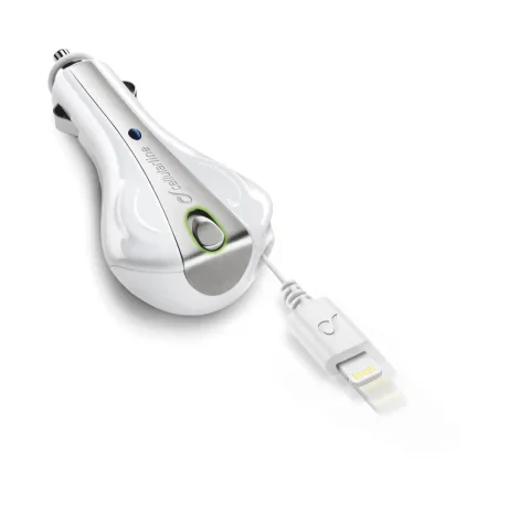 Cellularline CBRARMFIIPH5W incarcatoare pentru dispozitive mobile MP3, MP4, Smartphone Argint, Alb Bricheta electrica de bord Auto