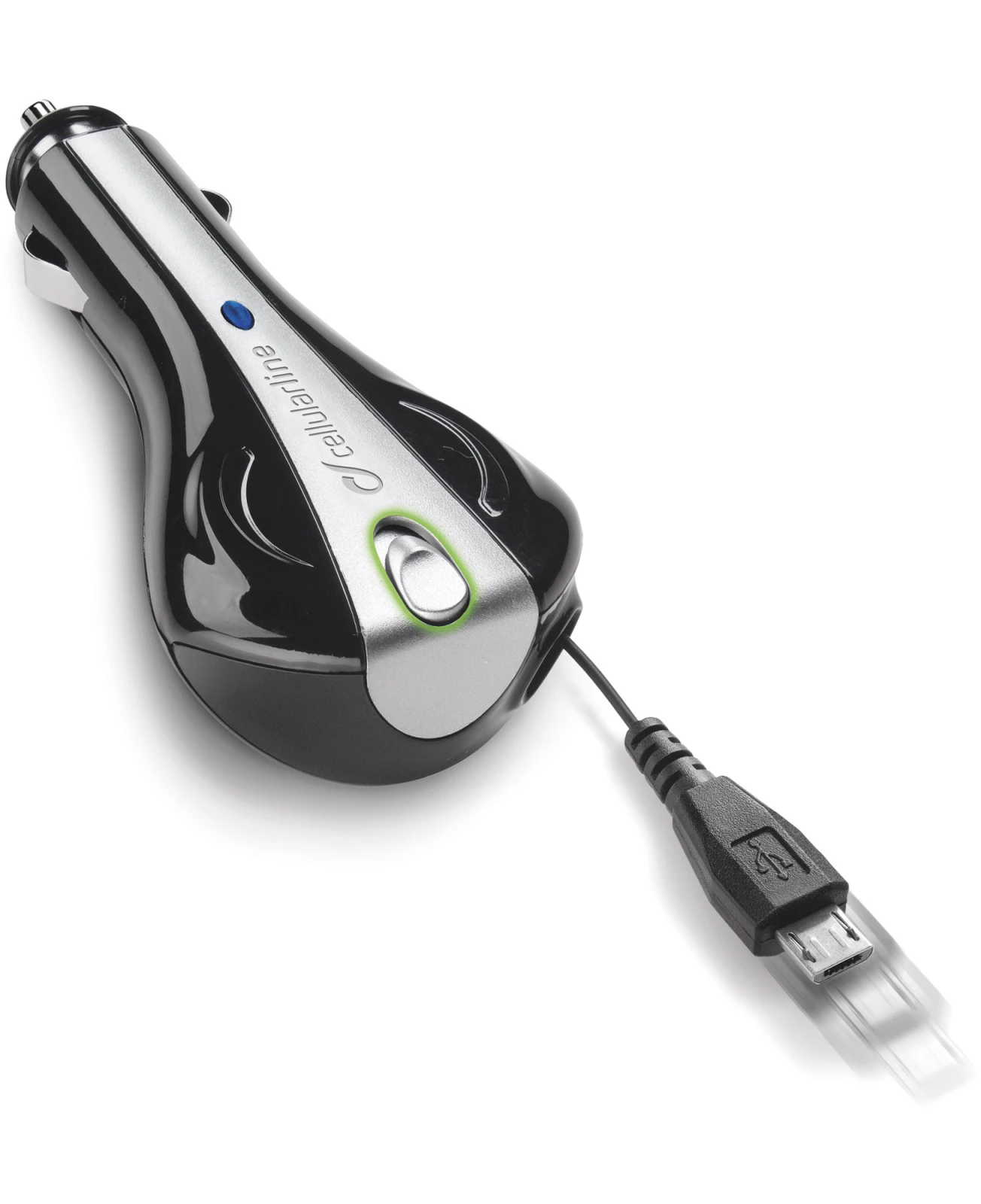 Cellularline CBRARMICROUSB1 incarcatoare pentru dispozitive mobile Telefon mobil Negru Bricheta electrica de bord Auto thumb