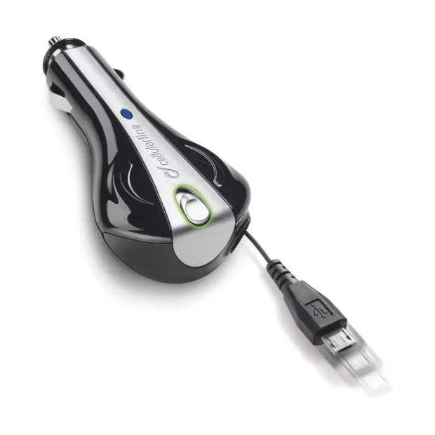 Cellularline CBRARMICROUSB1 incarcatoare pentru dispozitive mobile Telefon mobil Negru Bricheta electrica de bord Auto