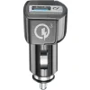 Cellularline CBRHUUSBQCK incarcatoare pentru dispozitive mobile Smartphone, Tableta, De telefon Negru Bricheta electrica de bord Incarcare rapida Auto