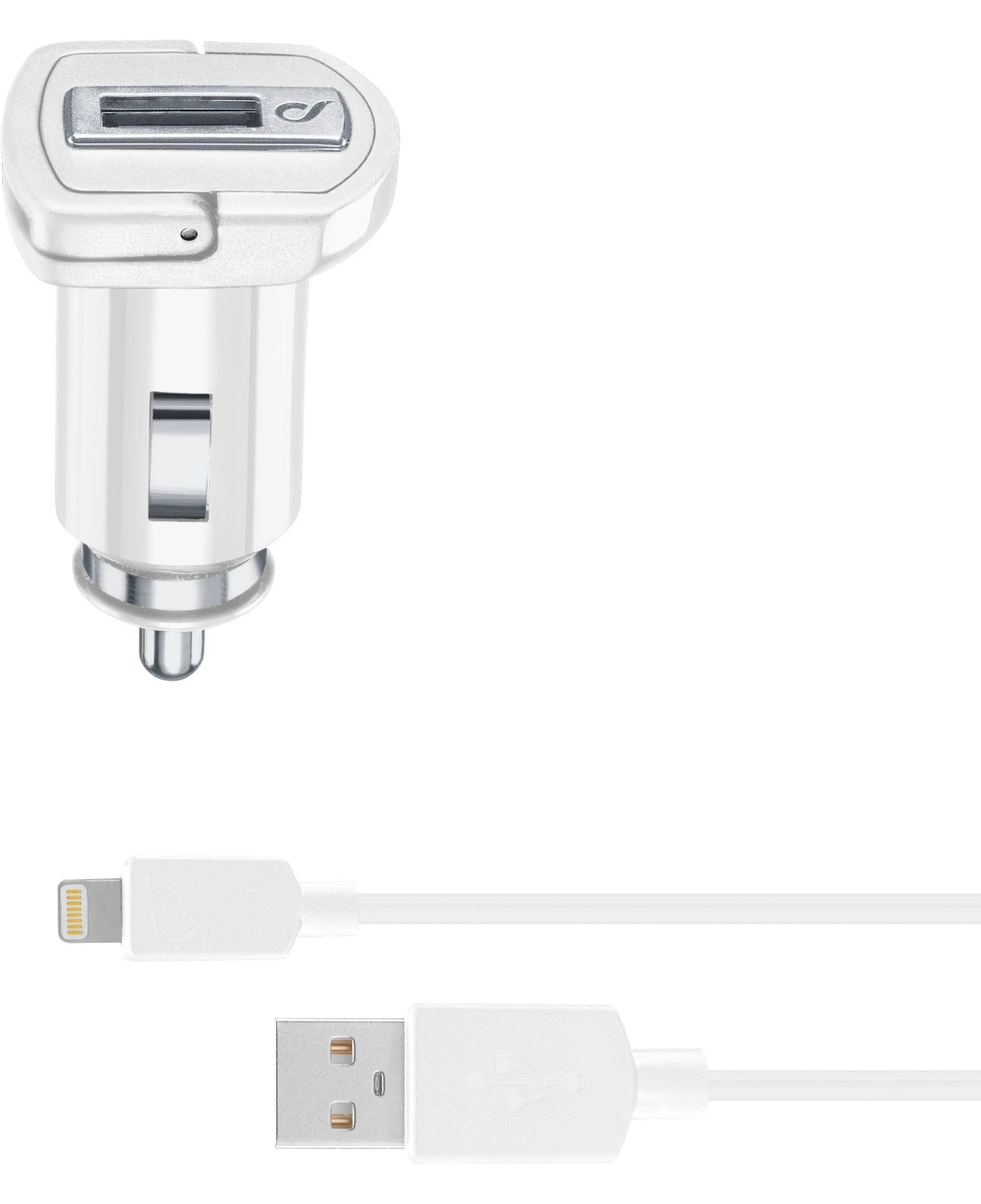 Cellularline CBRKIT10WMFIIPADW incarcatoare pentru dispozitive mobile Universala Alb Bricheta electrica de bord Auto thumb
