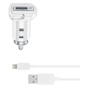 Cellularline CBRKIT10WMFIIPADW incarcatoare pentru dispozitive mobile Universala Alb Bricheta electrica de bord Auto