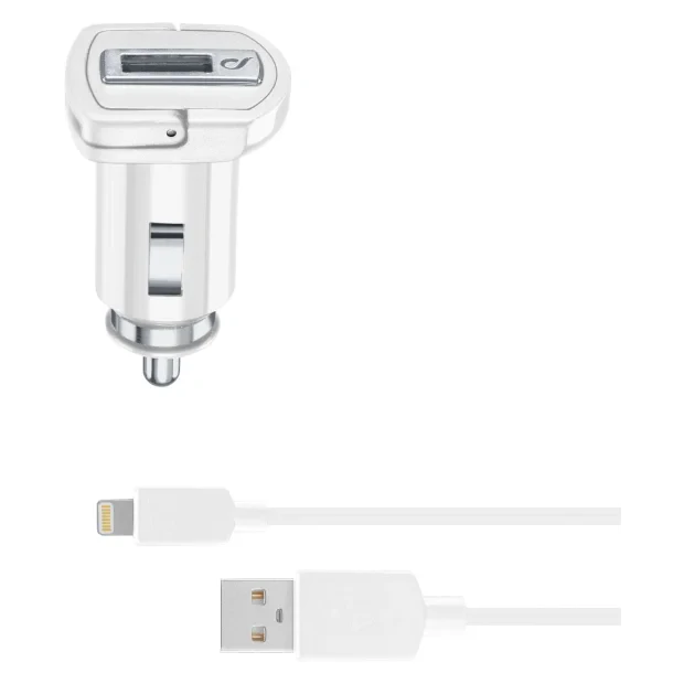 Cellularline CBRKIT10WMFIIPADW incarcatoare pentru dispozitive mobile Universala Alb Bricheta electrica de bord Auto