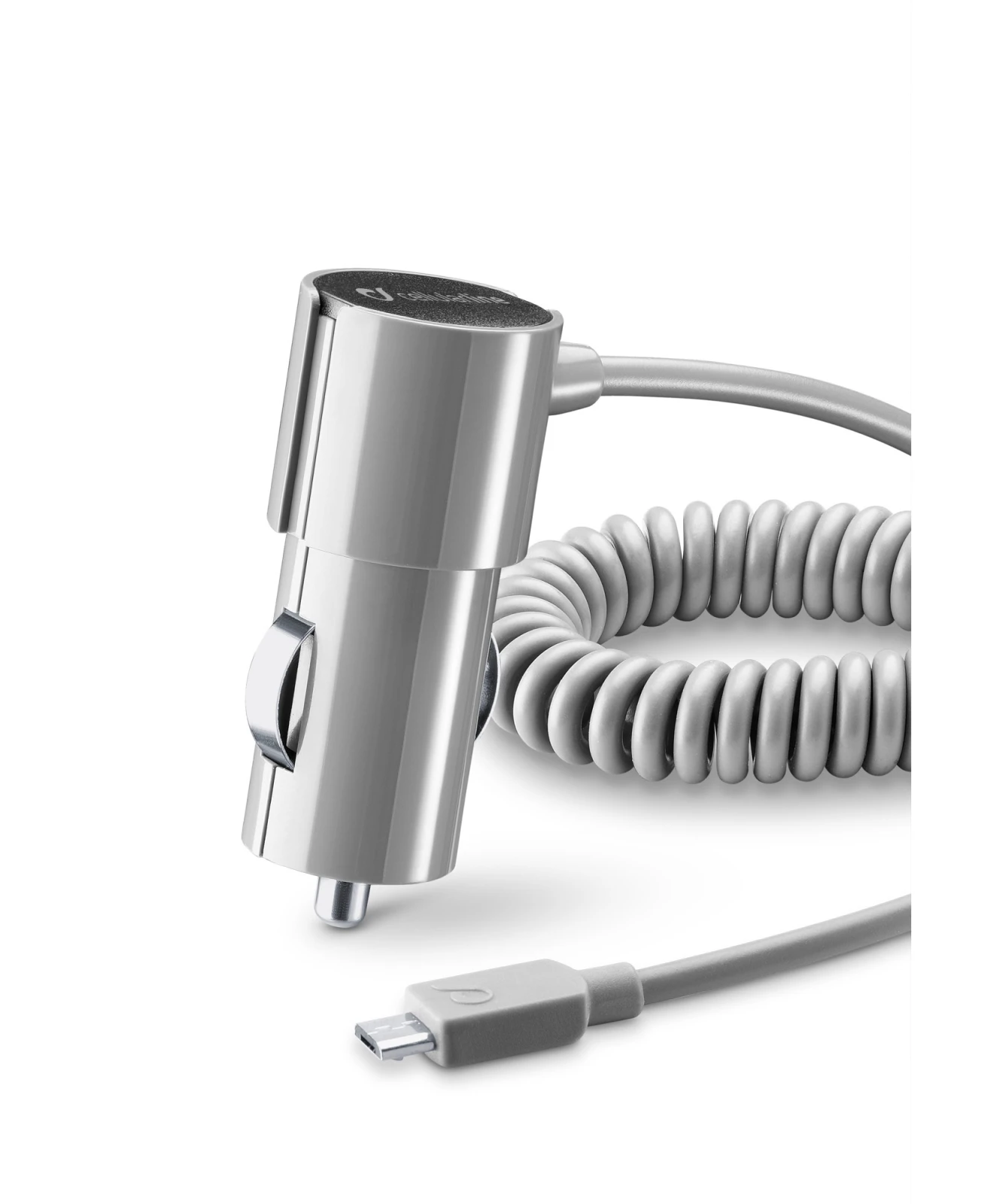 Cellularline CBRMUSBSMARTD incarcatoare pentru dispozitive mobile Smartphone, Tableta Gri Bricheta electrica de bord Auto thumb