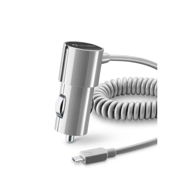 Cellularline CBRMUSBSMARTD incarcatoare pentru dispozitive mobile Smartphone, Tableta Gri Bricheta electrica de bord Auto