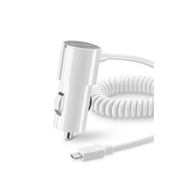 Cellularline CBRMUSBSMARTW incarcatoare pentru dispozitive mobile Universala Alb Bricheta electrica de bord Auto