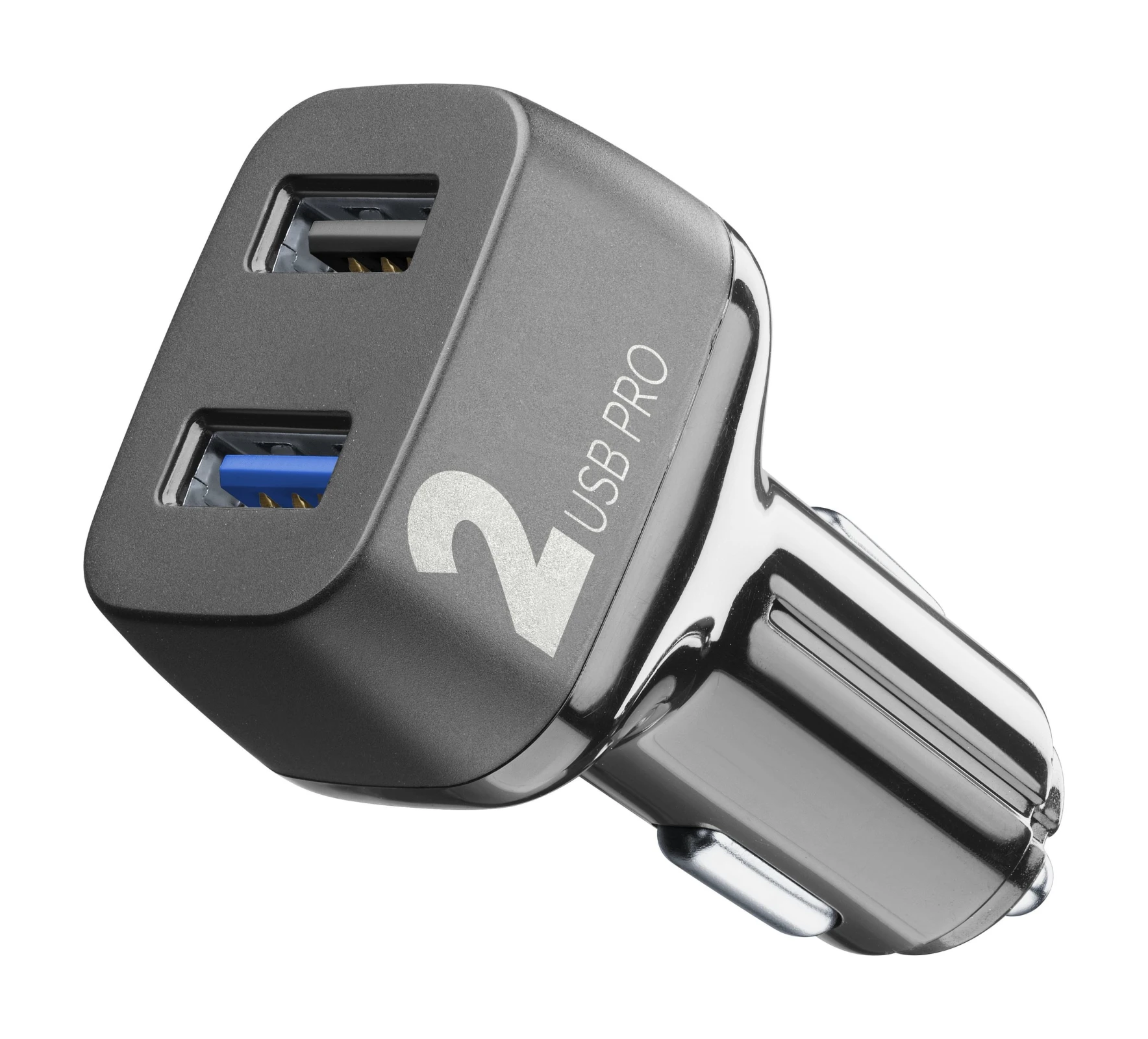 Cellularline CBRUSB2QC36W Smartphone, Tableta Negru Bricheta electrica de bord Incarcare rapida Auto thumb